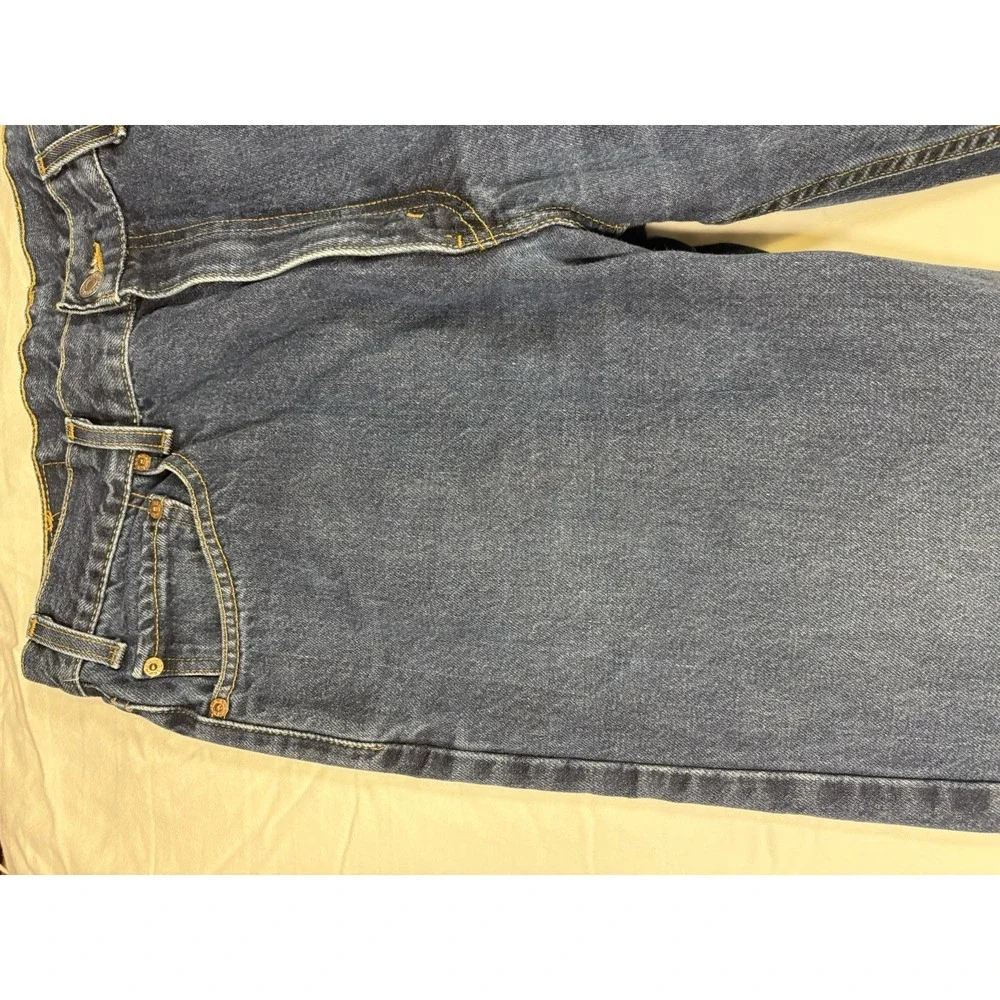 Vintage Levis 550 Jeans Mens 36x32 Medium Blue Relaxed Fit Tapered Leg Denim 90s